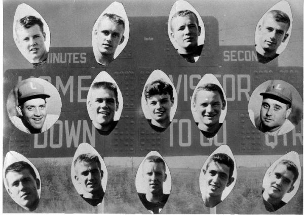 LHS '57 Football Seniors