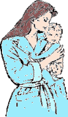 mom & baby graphic