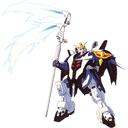 Deathscythe Hell with twin beam scythe and buster shield