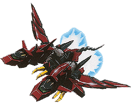 Epyon in Mobile Armor mode