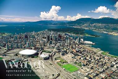 Downtown Vancouver Aerial