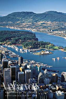 Coal Harbour and Stanley Park Aerial