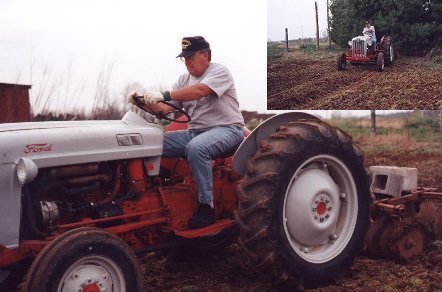 Man! This tractor's almost as old as I am!