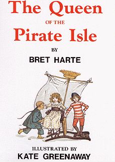 Cover design of The Queen of the Pirate Isle