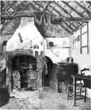 The Kitchen in Rolston - watercolor