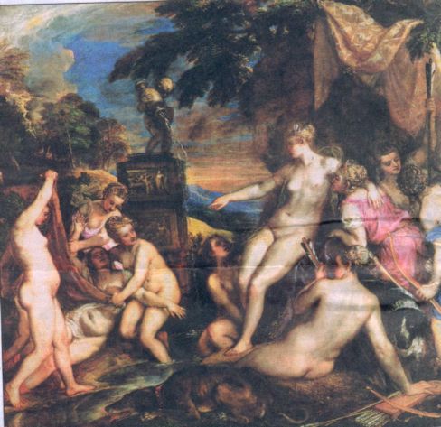 Titian's Artemis & Callisto
