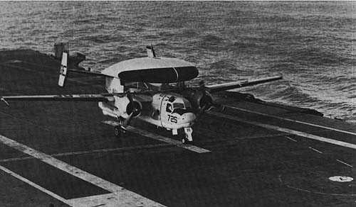 Tracer Landing on a US Navy Carrier