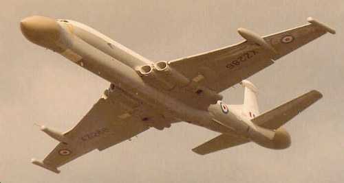 Nimrod AEW 3 Prototype in flight