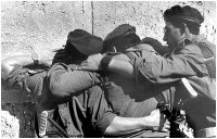soldiers at the Kotel