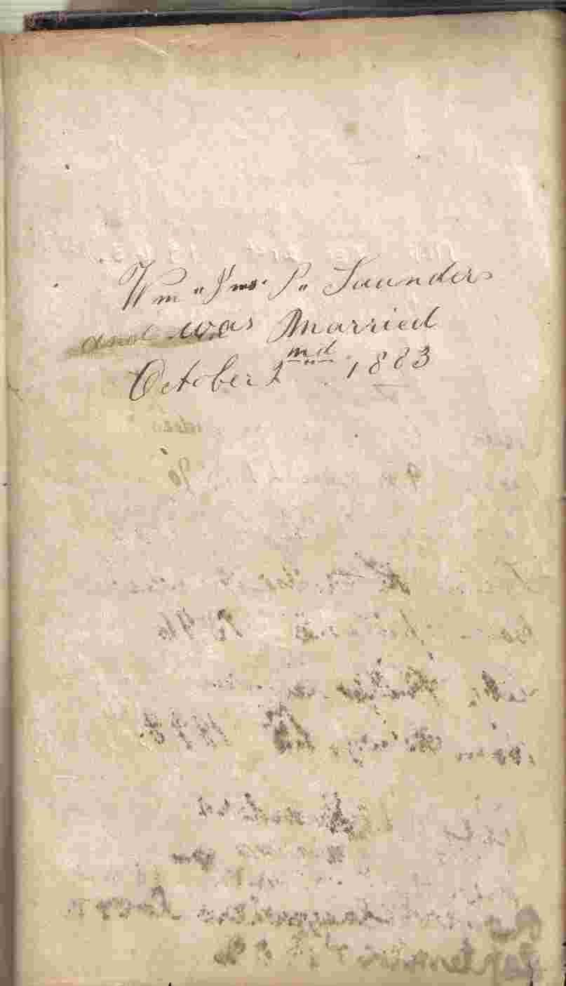 Bible page 4 (back)