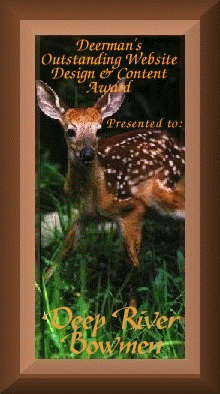 Deerman's Outstanding Website Design & Content Award - Awarded to DRB March 2000