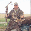 Jerry Bennett with 2002 Iowa 13 point buck.