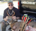 Joe Madej with 2006 3 point buck - 130 lbs