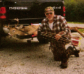 Joe Madej with 2001 Opening Day 8 point buck