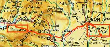 5ª Etapa. Mapa.