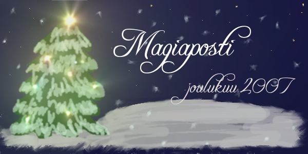 Magiaposti joulukuu 2007