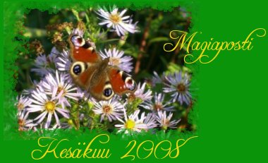 Magiaposti kes�kuu 2008