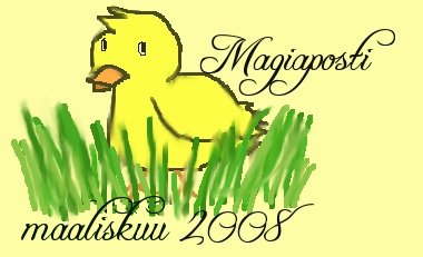 Magiaposti maaliskuu 2008