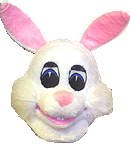 head of bunny/rabbit costume, LINK to Rabbit Blog