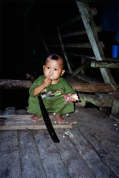 Can't start too early with that machete