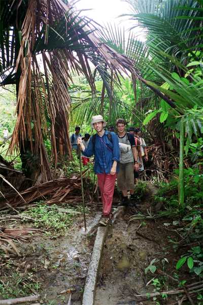 Walking Siberut style