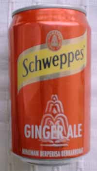 19. Schweppes Ginger Ale.