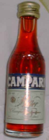 3. Campari , 23% liquerur.