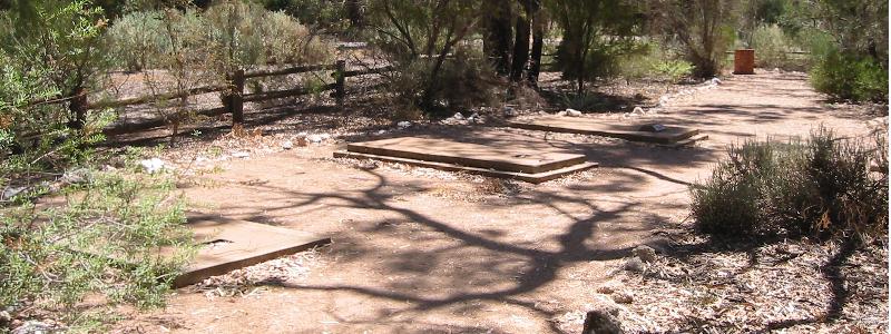 Reid, Wilson and two unmarked graves