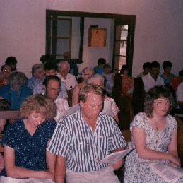 Christmas Eve service 1989