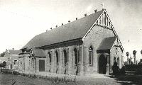 View of St Margarets about 1940, with the Hall built facing Eleventh St