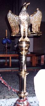 The Eagle Lectern, Christmas 2001