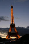 Eiffel Tower at night