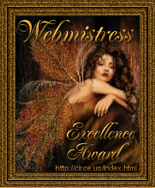 Webmistress Excellence Award