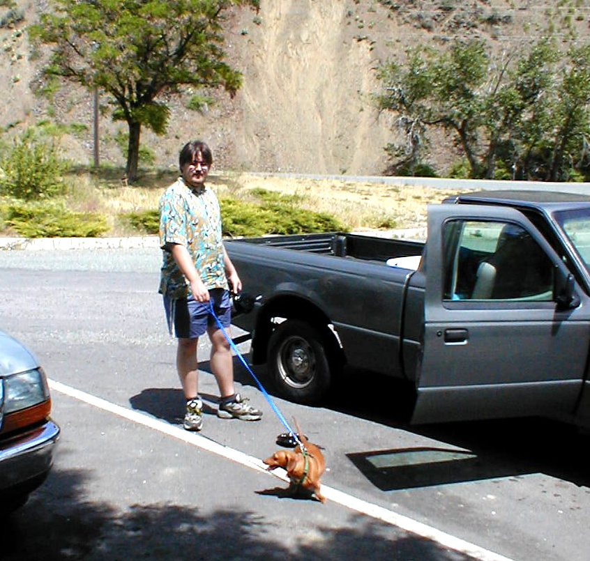Jon and Pootie, doing their duty