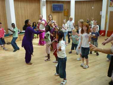 dancing