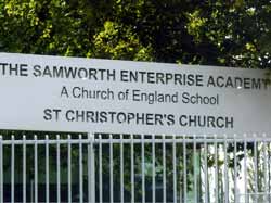 Academy sign