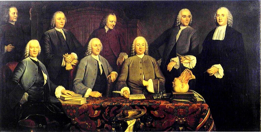 'The Anatomy Lesson by Dr. Petrus Camper' by Tibout Regterts (1758)