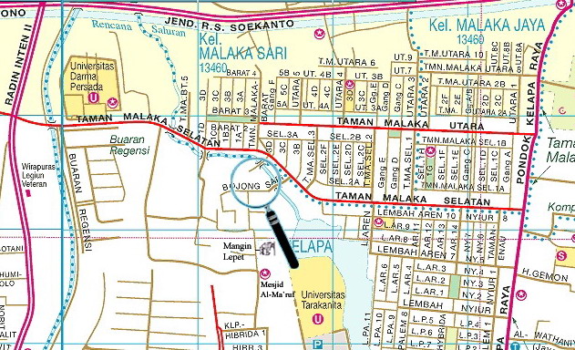 Lokasi Mangin Lepet