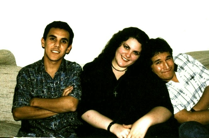 Bek is with his friend Sally and Rustam