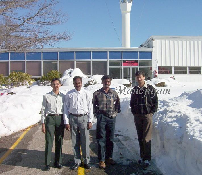  In front of Benthos Inc.