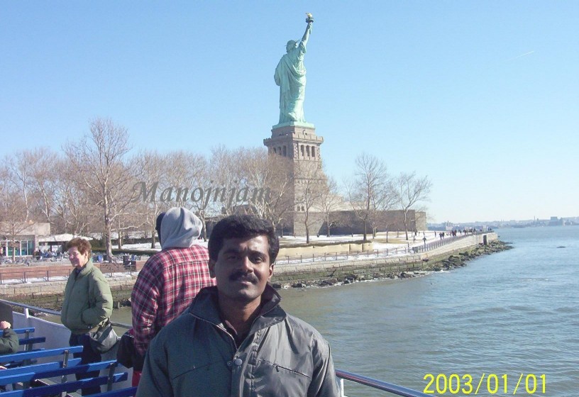  In the vicinity of the Statue of Liberty.