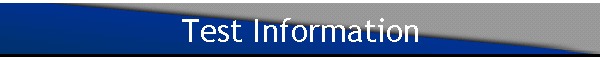 Test Information