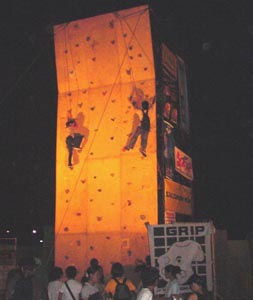 Rock climbing