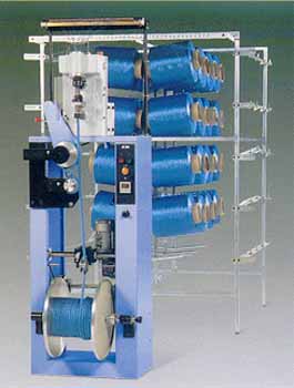 Imagen: Mquina trenzadora industrial para producir cuerdas