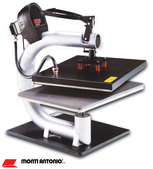 Plancha manual para transfer y sublimacin