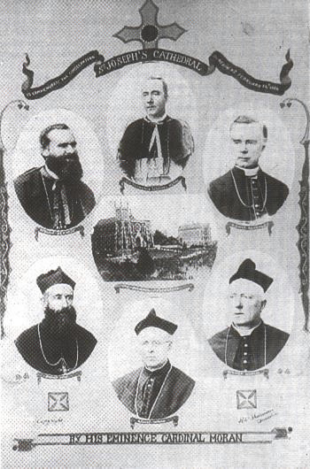 Bishop Moran's consecration of the Cathedral