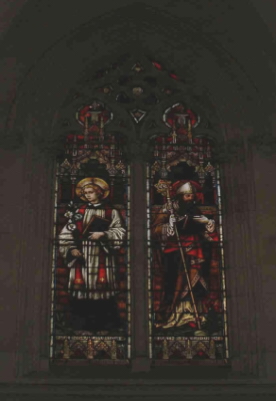 St Columbanus and St Aloysius