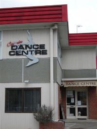 front of building