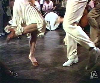 charleston- Carol's legs get a solo moment