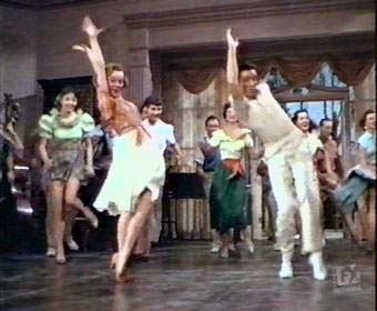 charleston- big solo- one of my very favorite shots: here she is, dynamic already pre kiss me kate